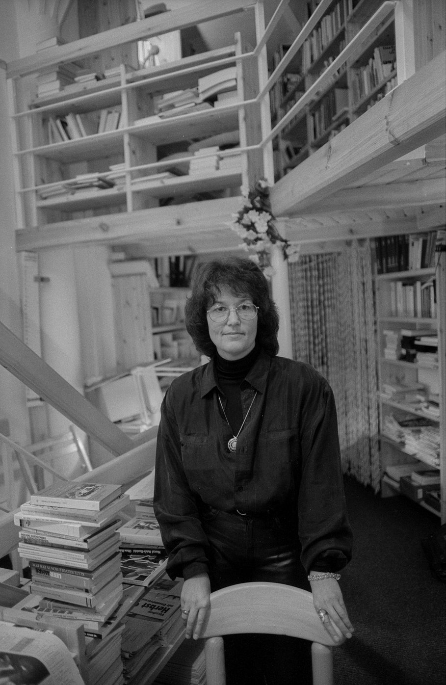 Ursula Popiolek, Gründerin der Gedenkbibliothek, © Ralf Zöllner